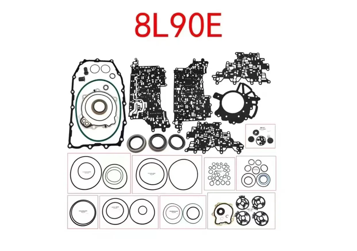 Brand New 8L90 8L90E Automotive Transmission Overhaul Kit Seals Gaskets Friction Plates Steel for Cadillac Chevrolet