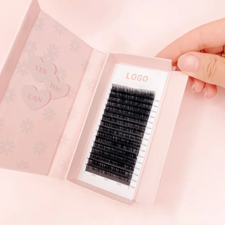 Matte Eyelashes Individual Eyelash Lash extensions Cashmere Volume Lashes Tray Easy Fan Lash Extensions Russian Las Extension