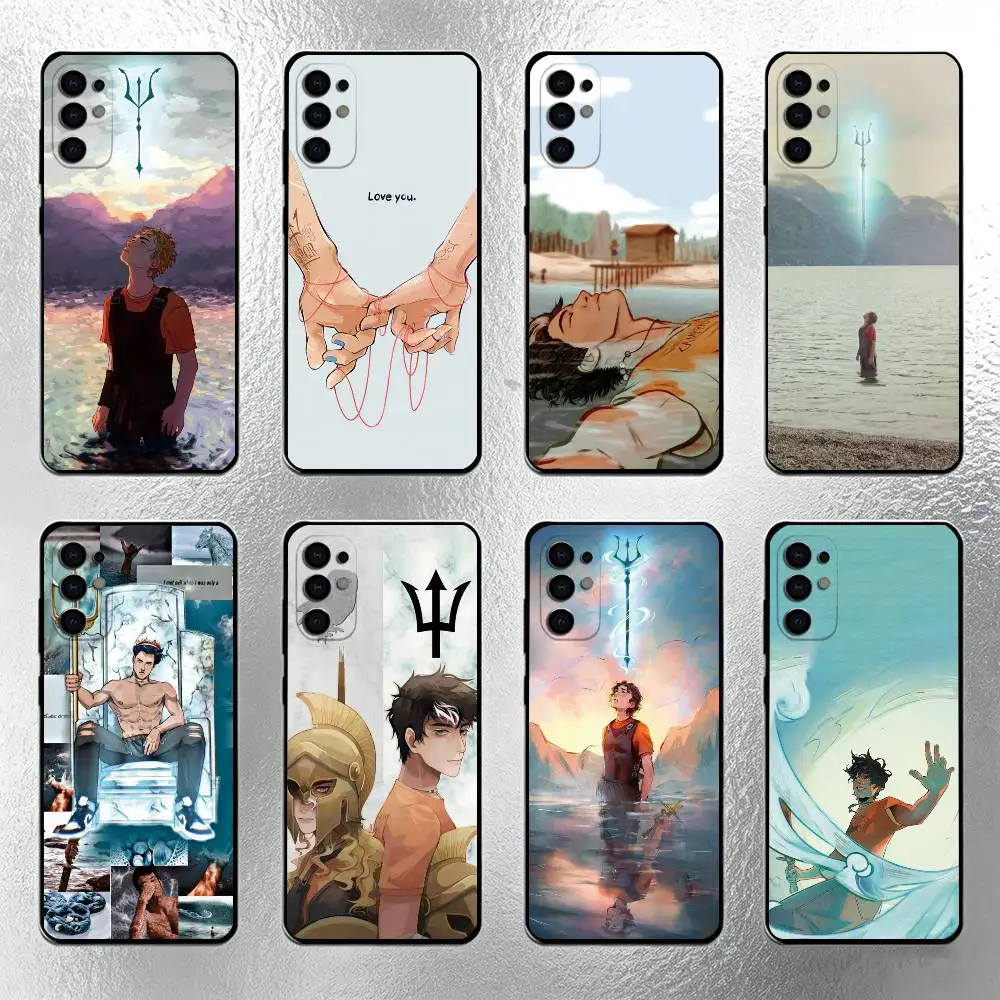 Percy Jackson  Phone Case Black Silicone Soft For Samsung S25,S24,S21,S22,S23,S30,Ultra,S20,Plus,Fe,Lite