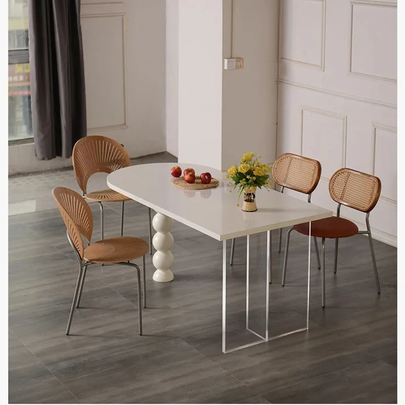 

Bedroom Italian Dining Table Restaurant Small Apartmen Modern Organizer TablePostmodern Mesa De Comedor Entrance Hall Furniture