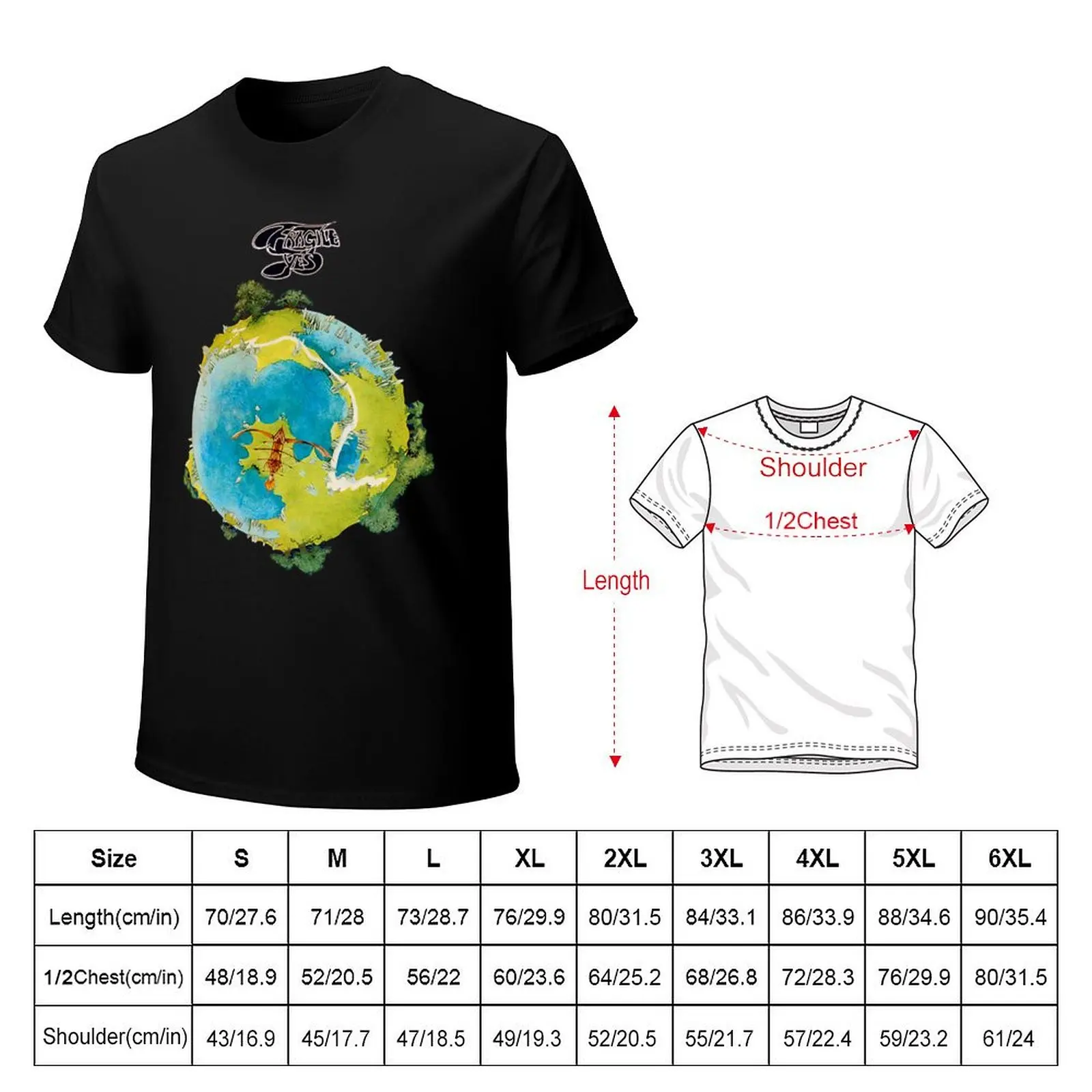prog musican band T-Shirt Casual Work Wear T-Shirt
