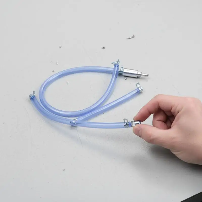 Hydraulic Motorcycle Brake Bleeder Hose  Kit Caliper Oil Bleed Tools for Effective Fluid Replacement in Garage Scene