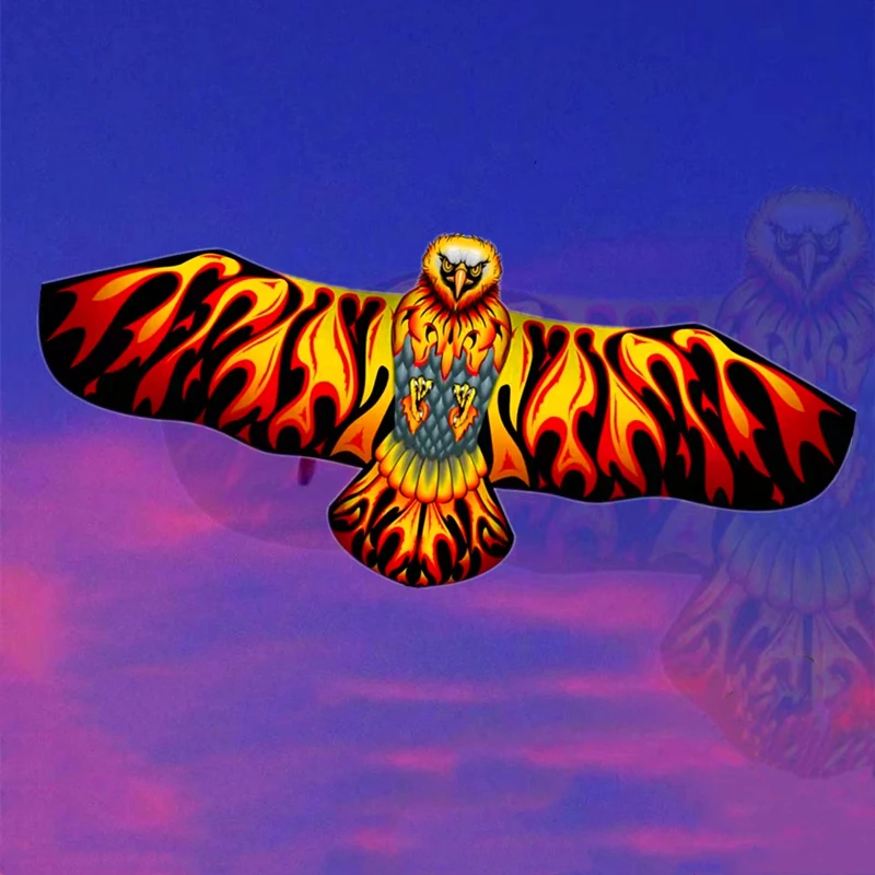 Cometa de águila volando para adultos, juguete para jugar al aire libre, pipa de pájaro, enrollador de una sola línea, fábrica de pipa profesional, pipa de nailon, serpiente