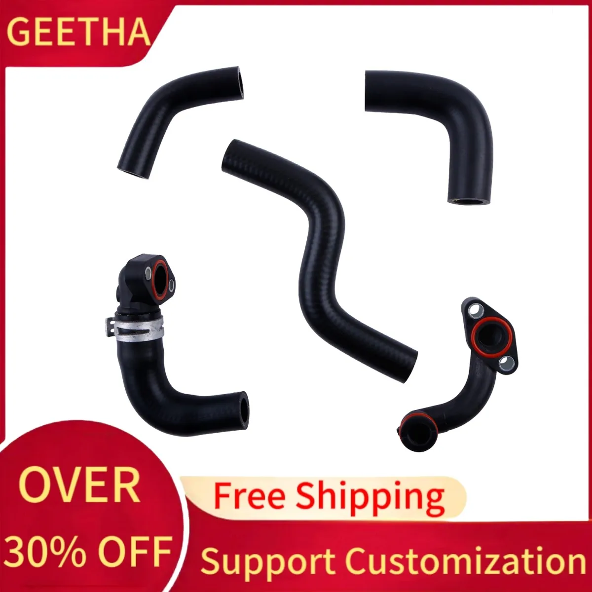 

Coolant Water Hose For Jeep Grand Cherokee Limited Laredo WK2 CRD 3.0L Eco Diesel 2013-2020