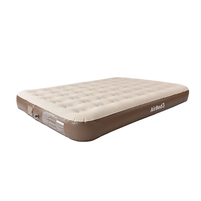 Colchão de ar duplo ajustável Colchão de ar versátil inflável Bomba embutida Colchão de ar infantil durável