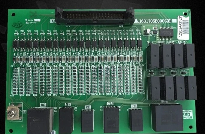 

Parts are suitable for Mitsubishi Elevator K-type ladder interface board J631705B000G02/G01