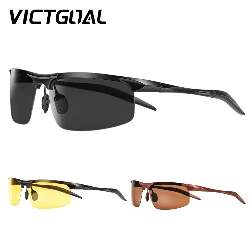 

VICTGOAL Polarized Outdoor Sunglasses Men Women UV400 Protection Lighweight Polarized Lens Glasses For Cycling Running Fishing