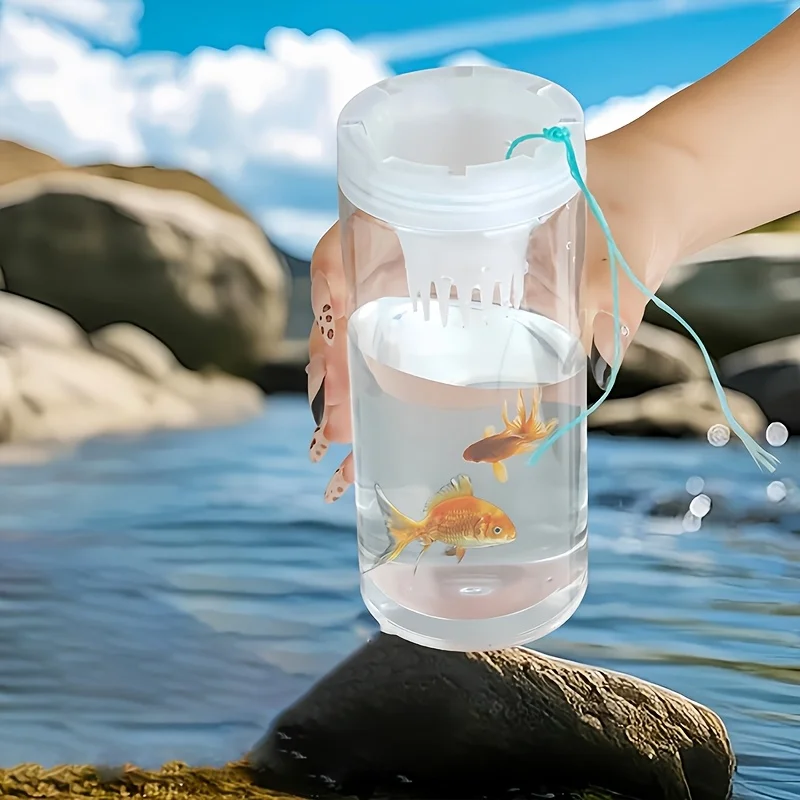 3pcs 1Set Fishing Bottle,Outdoor And Aquarium Fish Trap,Portable Camping And Fun Fishing,Suitable for Catching Fish,Crabs,Shrimp