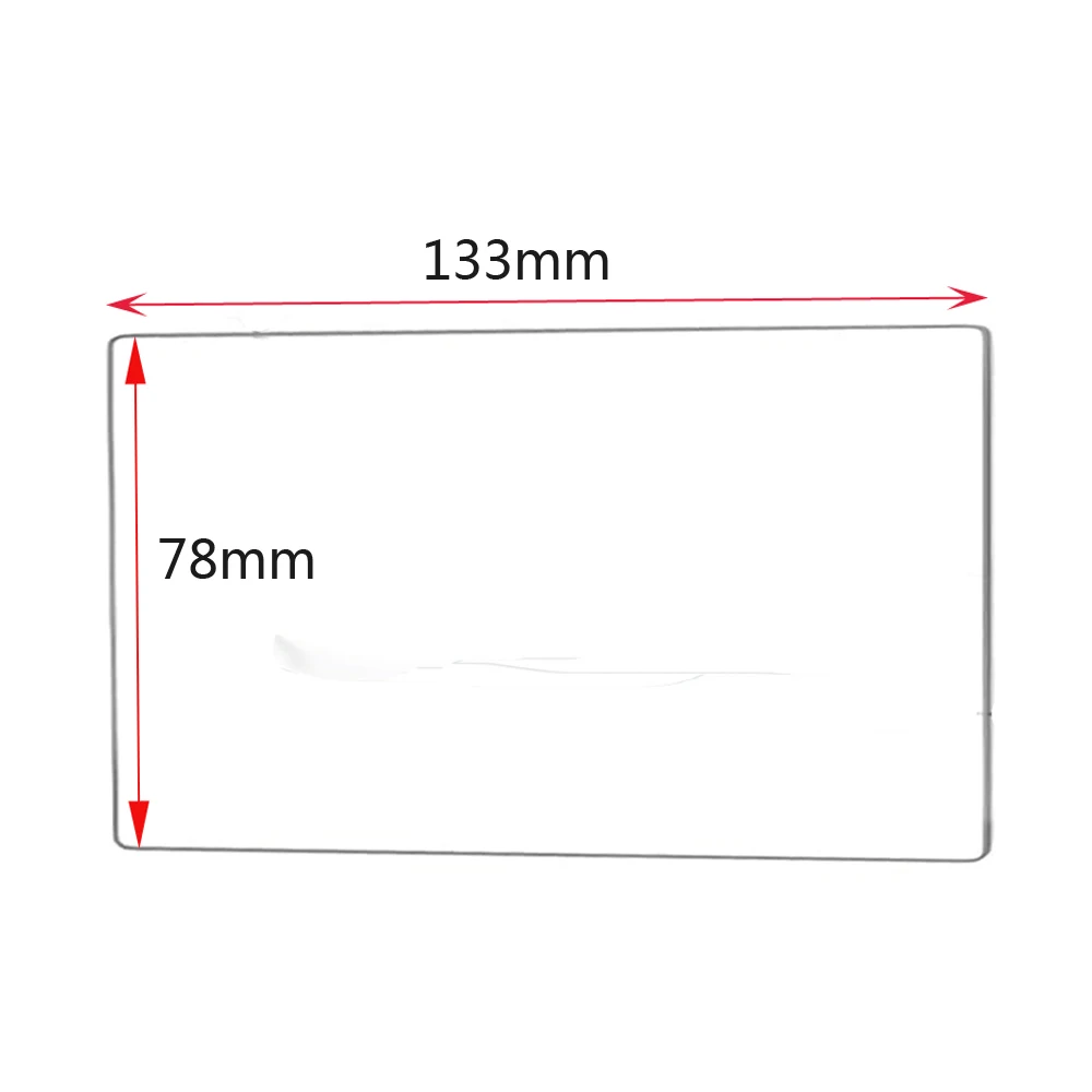 2pcs/set Tempered Glass Screen Protector Crystal Film 9H HD for Powkiddy X55 Handheld Game Console 5.5 inch Retro Video Games