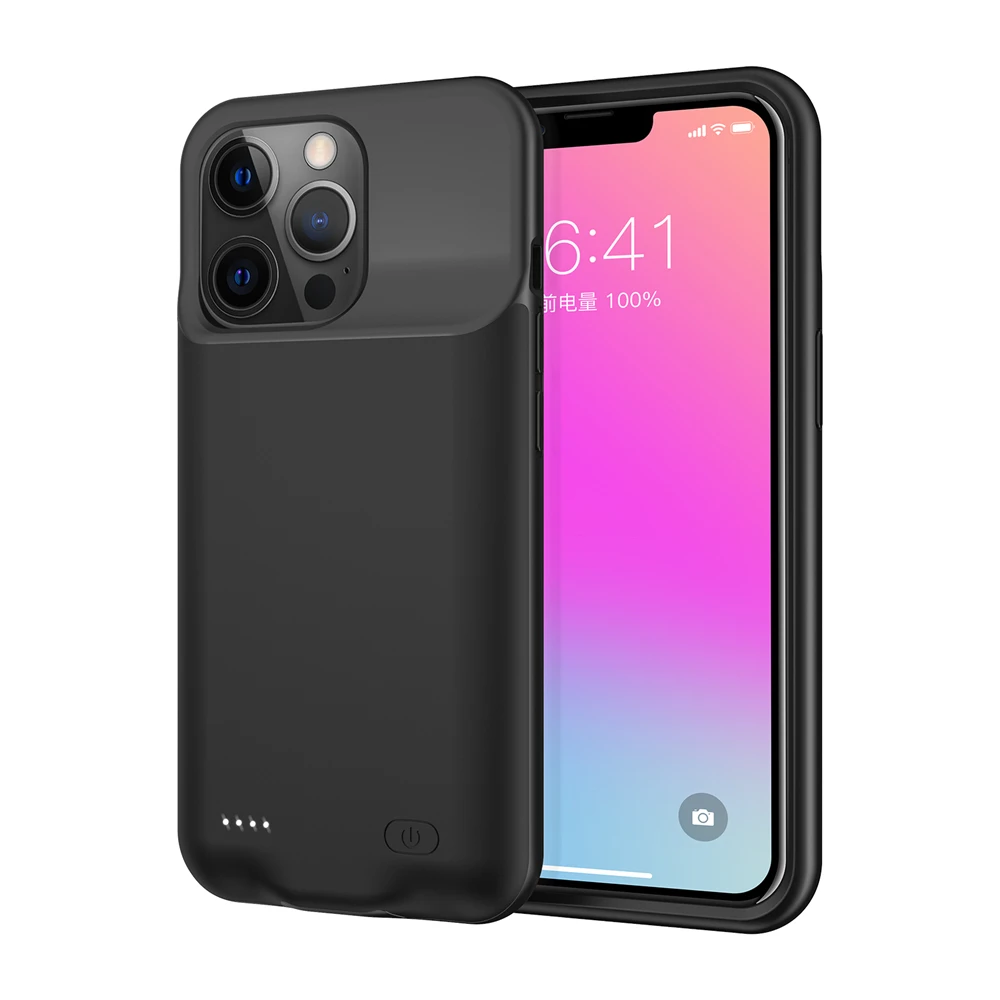 Coque de batterie 7000mAh pour iPhone 15 Pro, coque de téléphone portable rechargeable Power Bank - Téléphonie