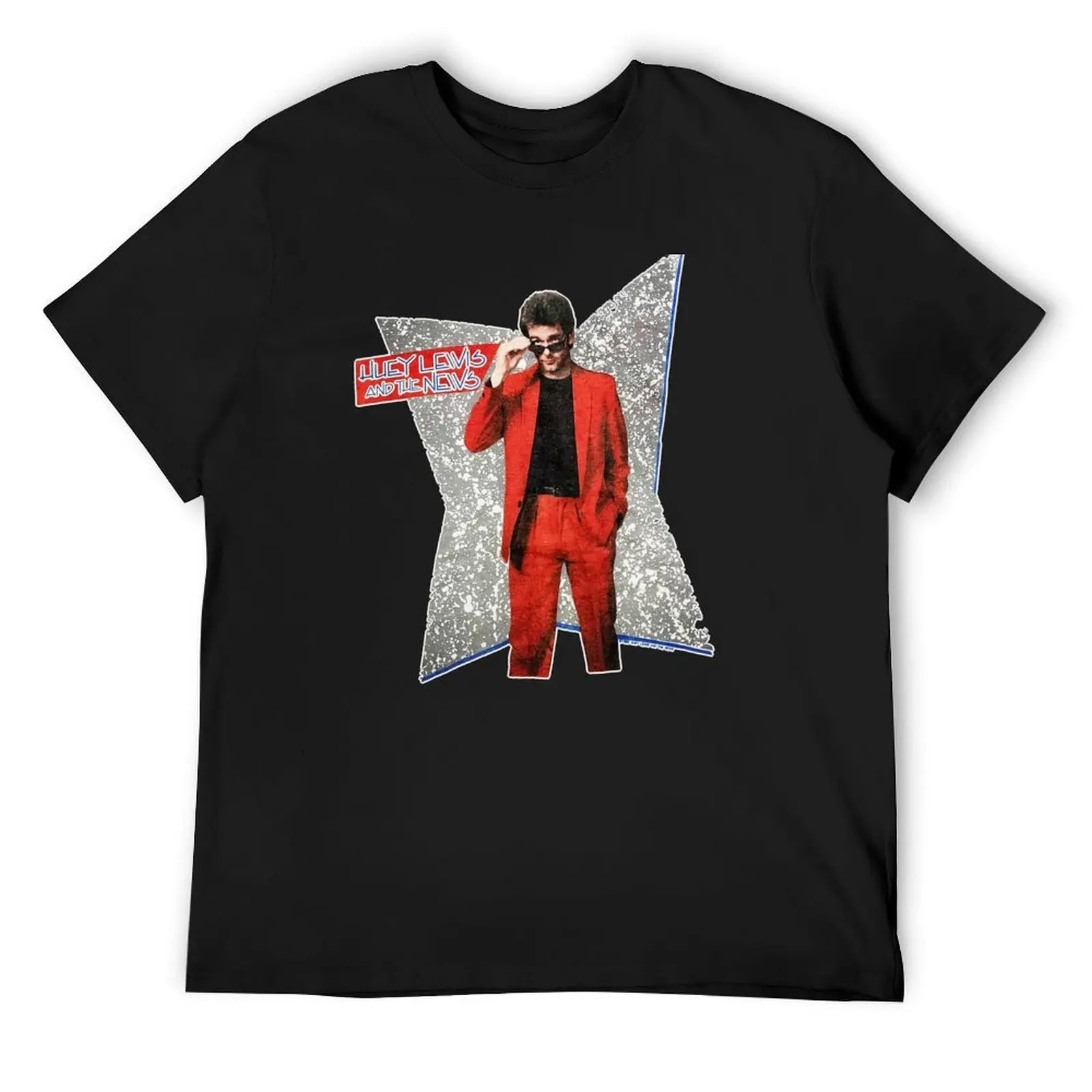 

Huey Lewis T-Shirt croswit shirt man anime tshirt graphic tee shirt heavyweight t shirts for men