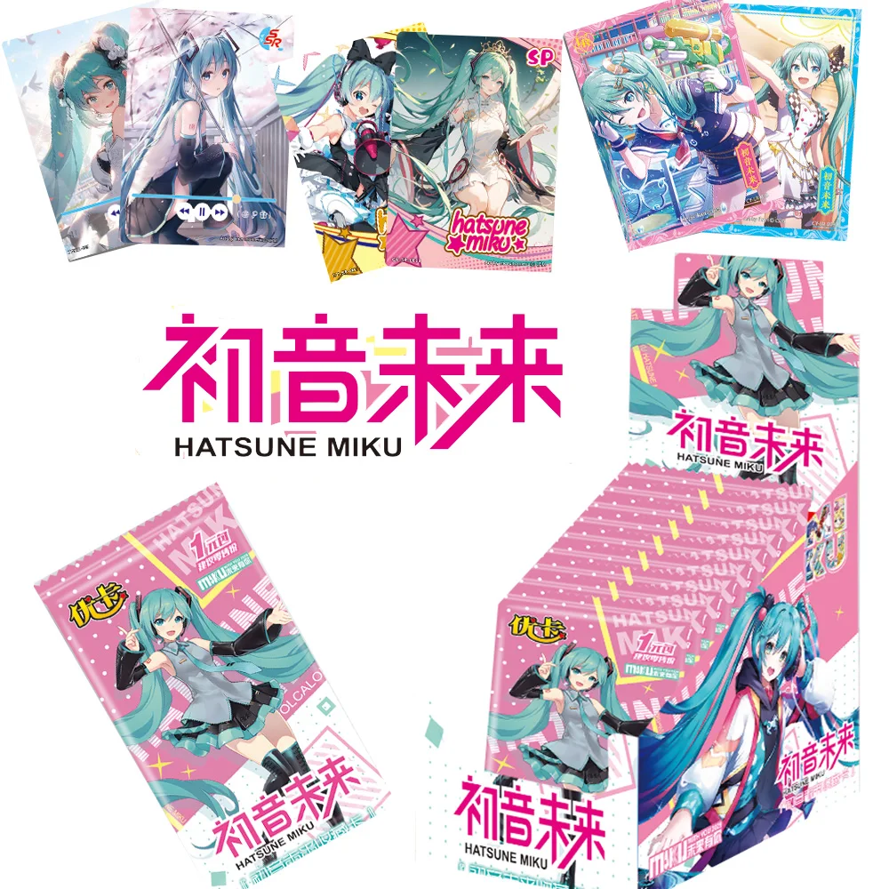 Youka series Hatsune Miku card Japanese Cartoon Anime Rare Collection Card Binder Notebook Game Collection Gift