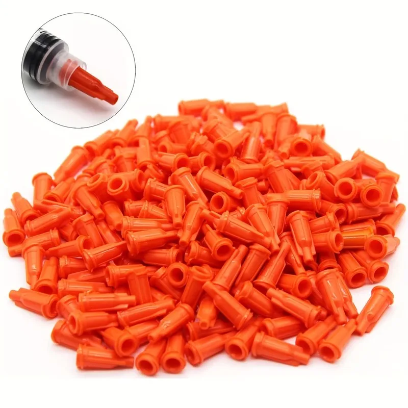 185 pcs Glue Applicator Caps, Easy Push-On Design, suitable for Adhesive Preservation, Durable Plastic Material