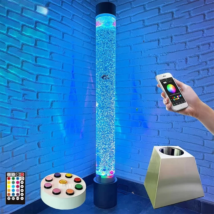 

Sensory Light Emitting Diode Color Changing Acrylic Blister Tube Light Decorative Floor Light