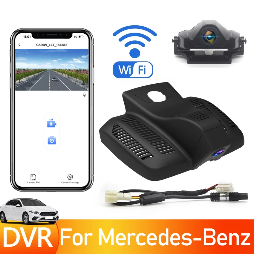 

Plug and Play Special Car Dvr Dash Cam Camer For Mercedes-Benz CLS Clas CLS300 E Class AMG E53 2020 2021 2022 2023 Night Vision