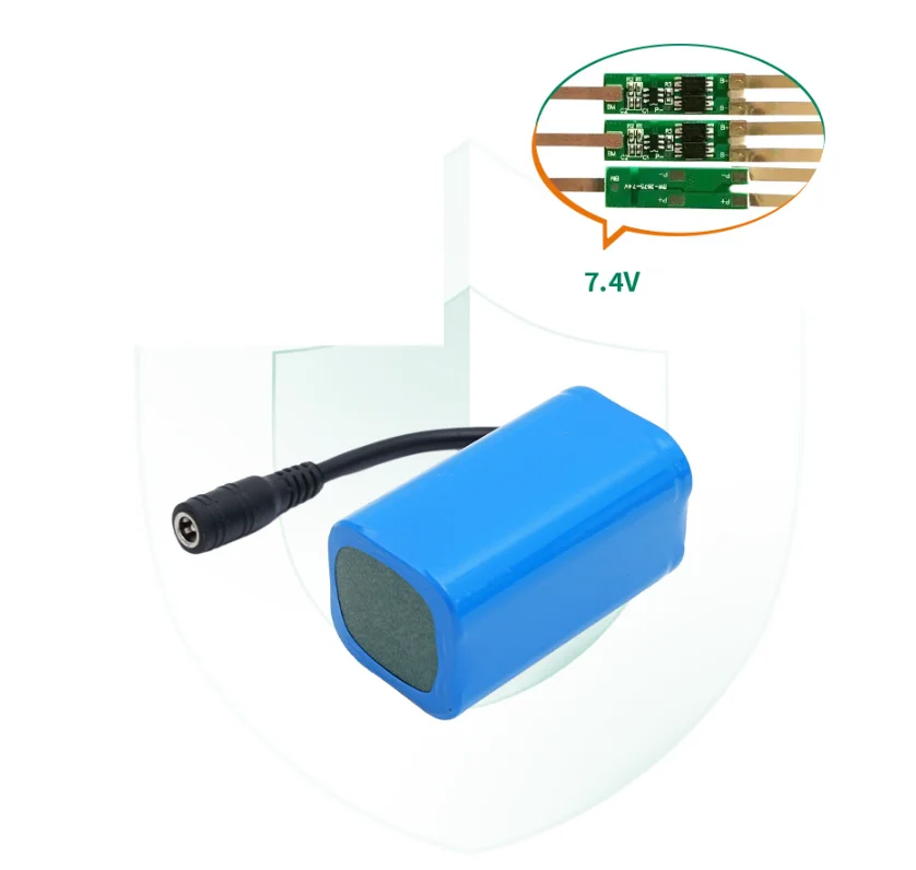 7.4V 5200mAh 12000mAh Li-Ion Batterij voor V020 RC Boot Onderdelen 3in1 Kabel Autolader Voor V020 onderdelen batterij