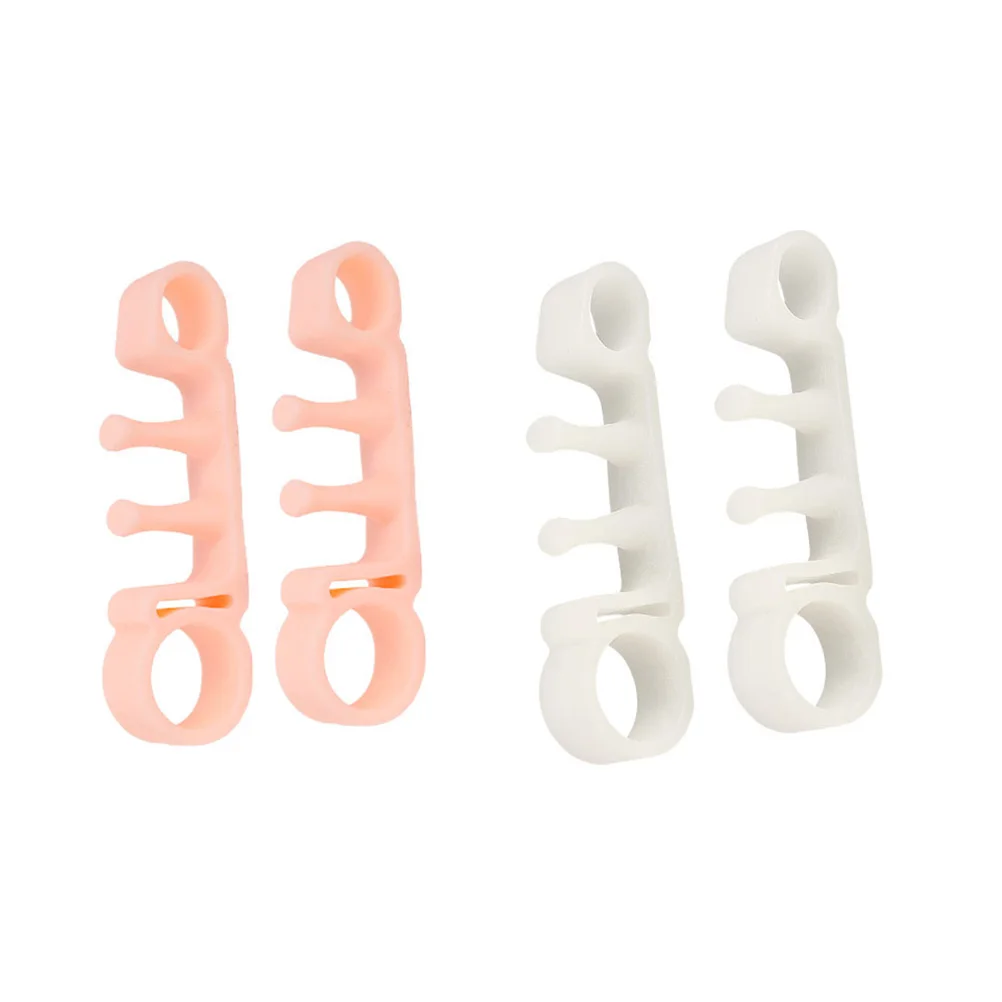 

Toe Separator Bunion Corrector Snail Shape 5 Hole Foot Care Tool Pain Relief Hallux Valgus Splint For Men Women Reusable