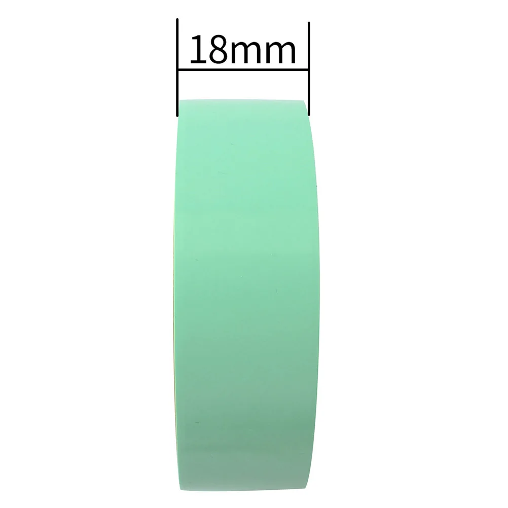 10mx18mm Bike Rim Tape Puncture Proof Liners Road Mountain Cycling Green Weathering Scratch Resistant Bike Rim Strip
