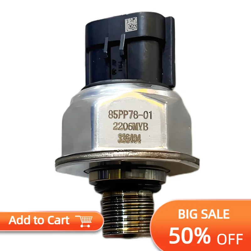 

Doosan Daewoo Excavator Accessories Dx150 Dx225-9c Dx260 Dx380 Dh220-7 Dh225-7 Fuel Rail Pressure Sensor Switch Part 85pp78-01