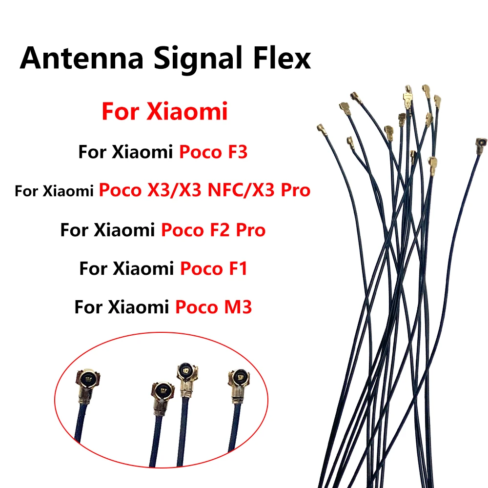 Tested New Wifi Signal Wi-Fi Antenna Ribbon Wire Connector Ribbon Flex Cable For Xiaomi Poco F3 F2 Pro M3 F1 X3 Pro X3 NFC