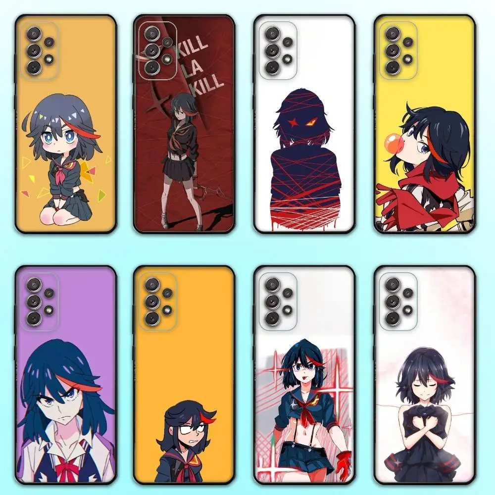 

Anime K-Kill La Kill Phone Case For Samsung S25,S24,S21,S22,S23,S30,Ultra,S20,Plus,Fe,Lite,Note,10,9,5G Black Cover