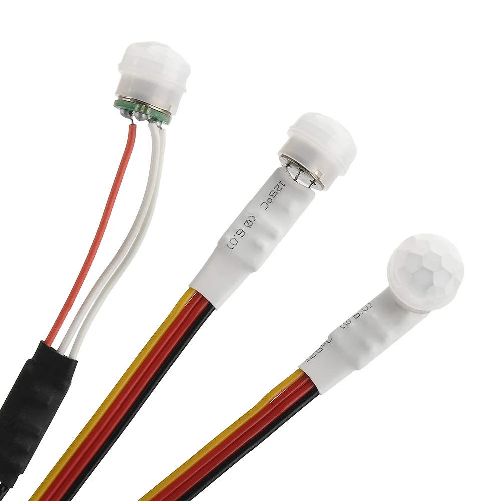 

DC 3-24V Body Sensor Switch Mini Motion PIR Pyroelectric Infrared Motion Human Sensor Automatic Detector Module for Led Strip