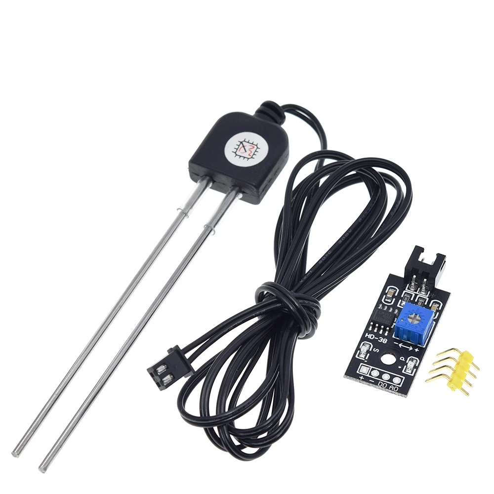 XCW Soil Moisture Detector Module Soil Humidity Sensors Meter Hygrometer Water Tester Corrosion Resistance Probe DC 3.3-12V
