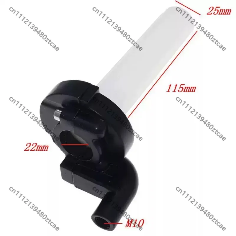 Dirt Bike Parts Throttle Grip Base, Throttle Handle Holder, Accelerator Handle Assembly