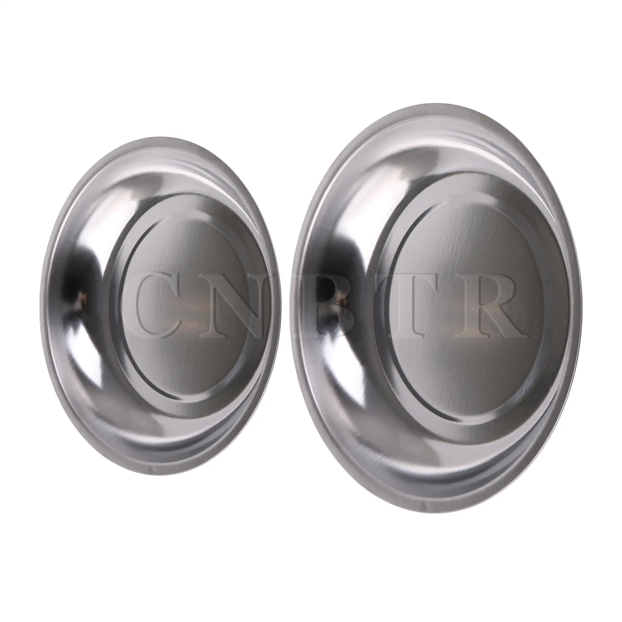 CNBTR 3 Piece Round Magnetic Parts Tray for Socket Screw & Nuts 3 inch 4 inch 6 inch