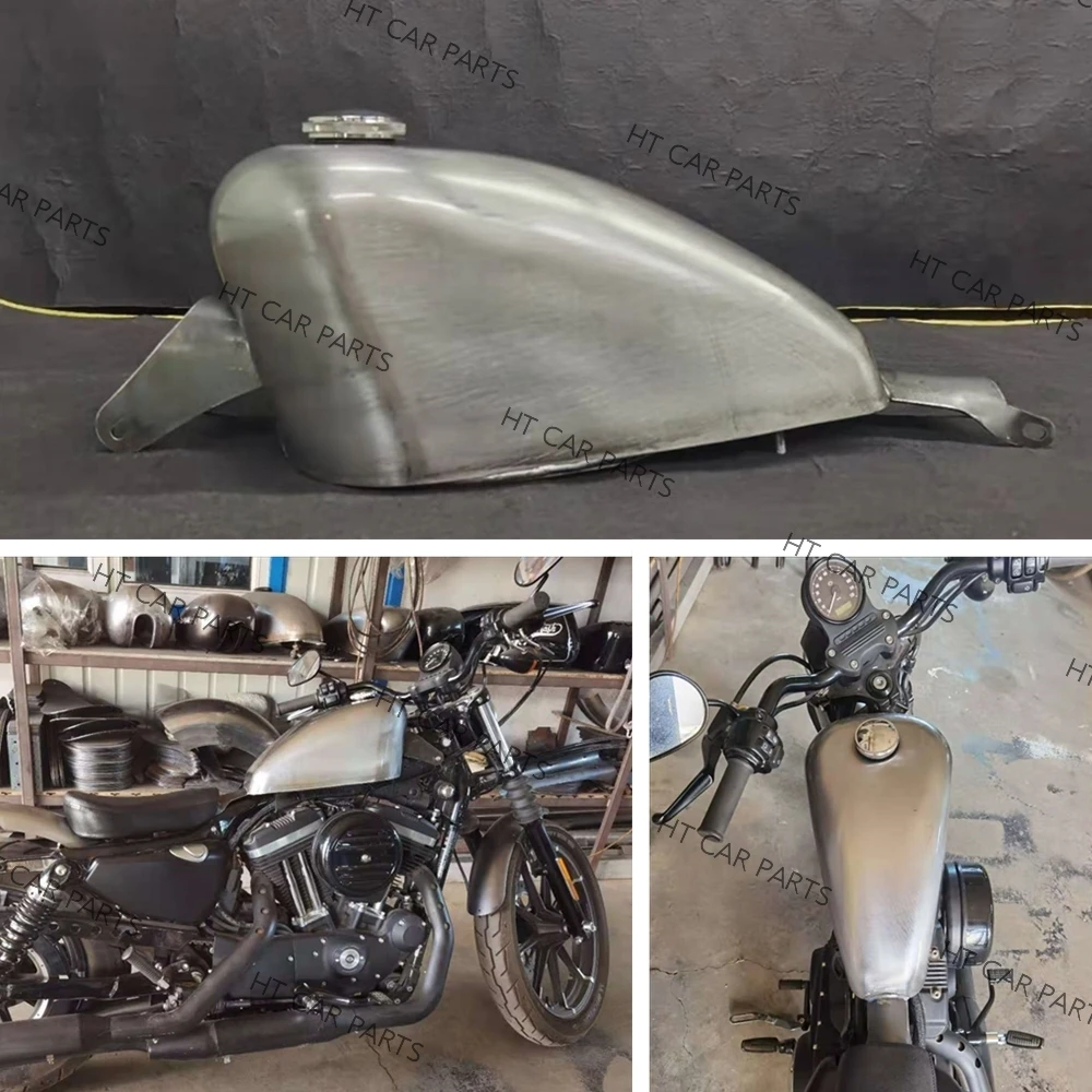 

Motorcycle Vintage Fuel Tank For Harley Davidson SPORTSTERC X48 883N 1200C 40X24X18 Handmade Motorcycle Gas Fuel Tank