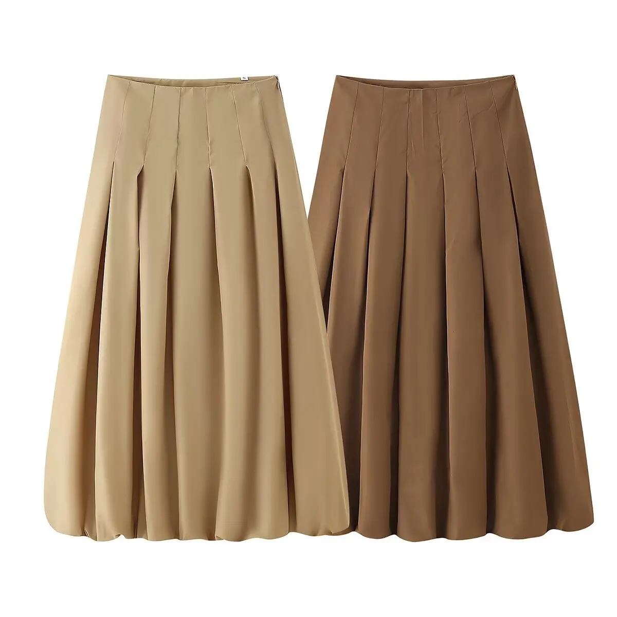 

Zevity New Women Fashion Skirt Faldas Mujer Female Chic Zipper Fly Casual Vestidos QUN9437