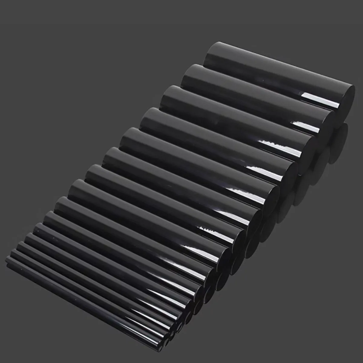 Diameter 1mm-20mm X100/200/250/300mm Black Acrylic Solid Organic Glass Acrylic Rod