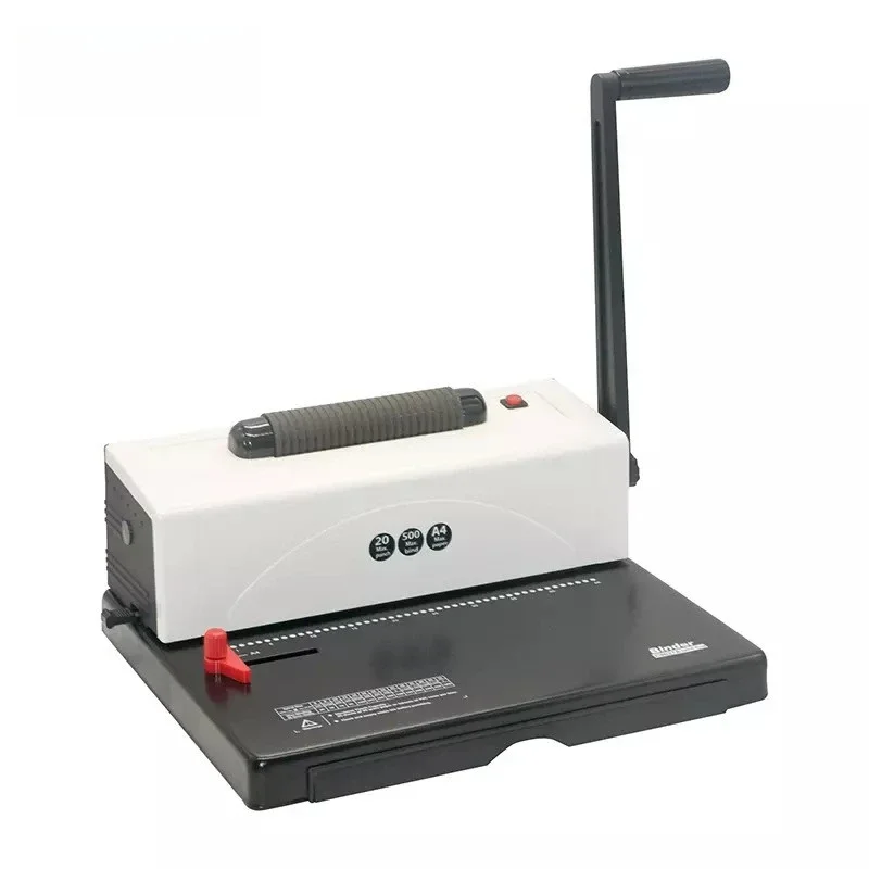 

Single coil punching binding machine desk calendar album notebook spiral coil manual punching