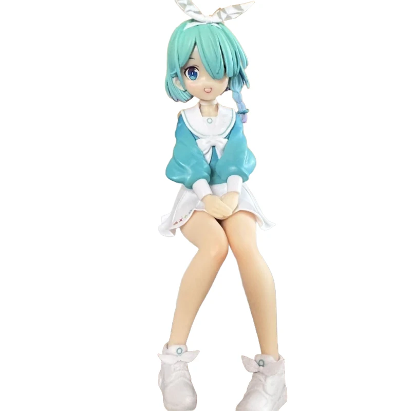 Anime Arona Noodle Stopper Toys Blue Archive Action Figures Bunny Arona Figure Beautiful Girls Model PVC Collectible Dolls Gift