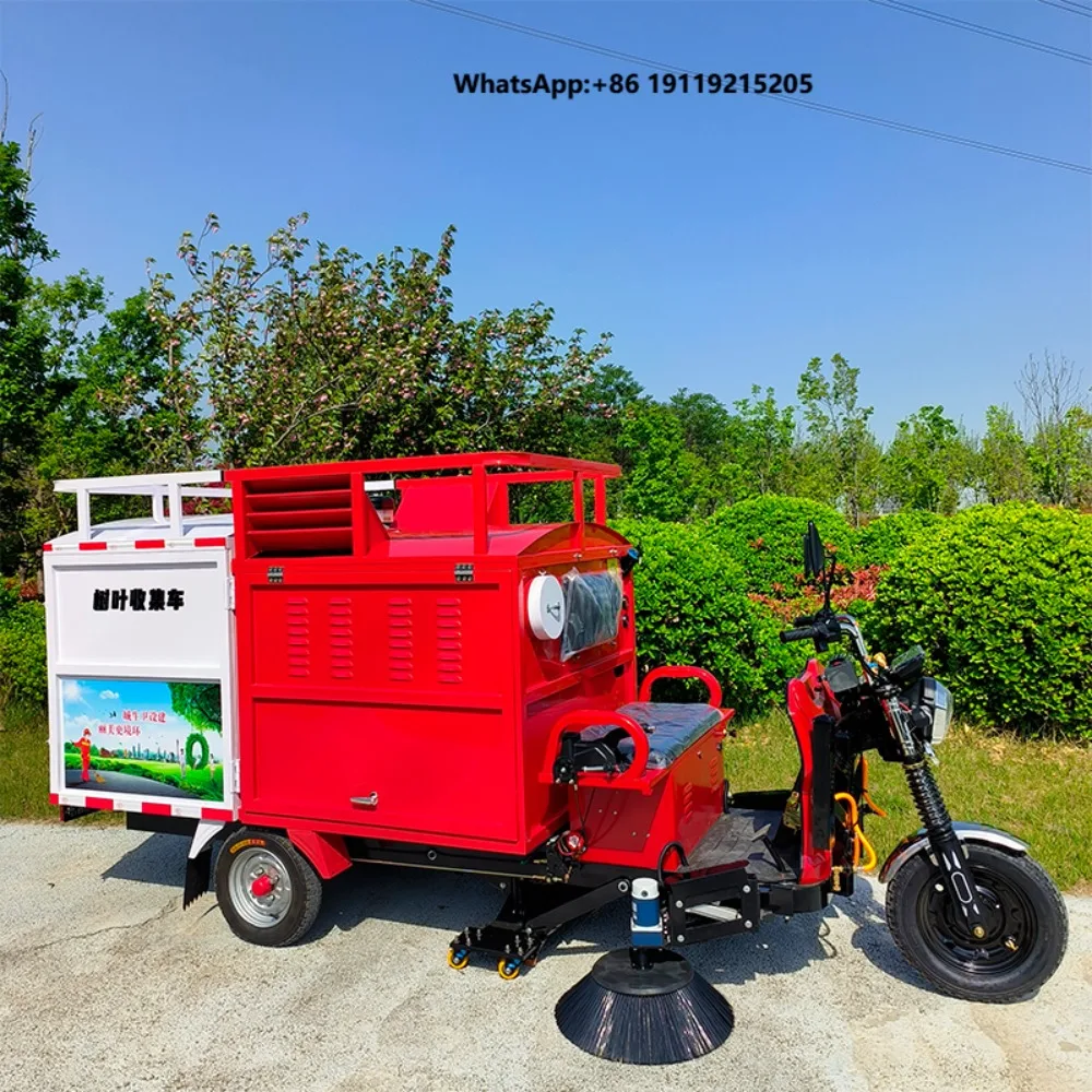 Wholesale Tractor-Mounted Leaf Collection Vehicle with Electric Shear Function 60V1000W Motor 2 Flying Knife + 1 Fixed Blade