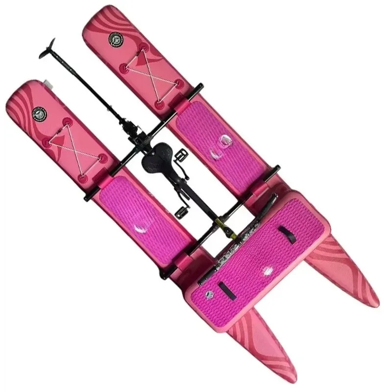 Favorite New Arrival Inflatable Pontoons Hydrofoil Water Pedal Bike Kit Water Bicycles