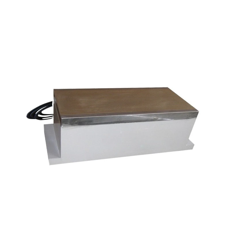 Longitudinal electromagnetic chuck suction