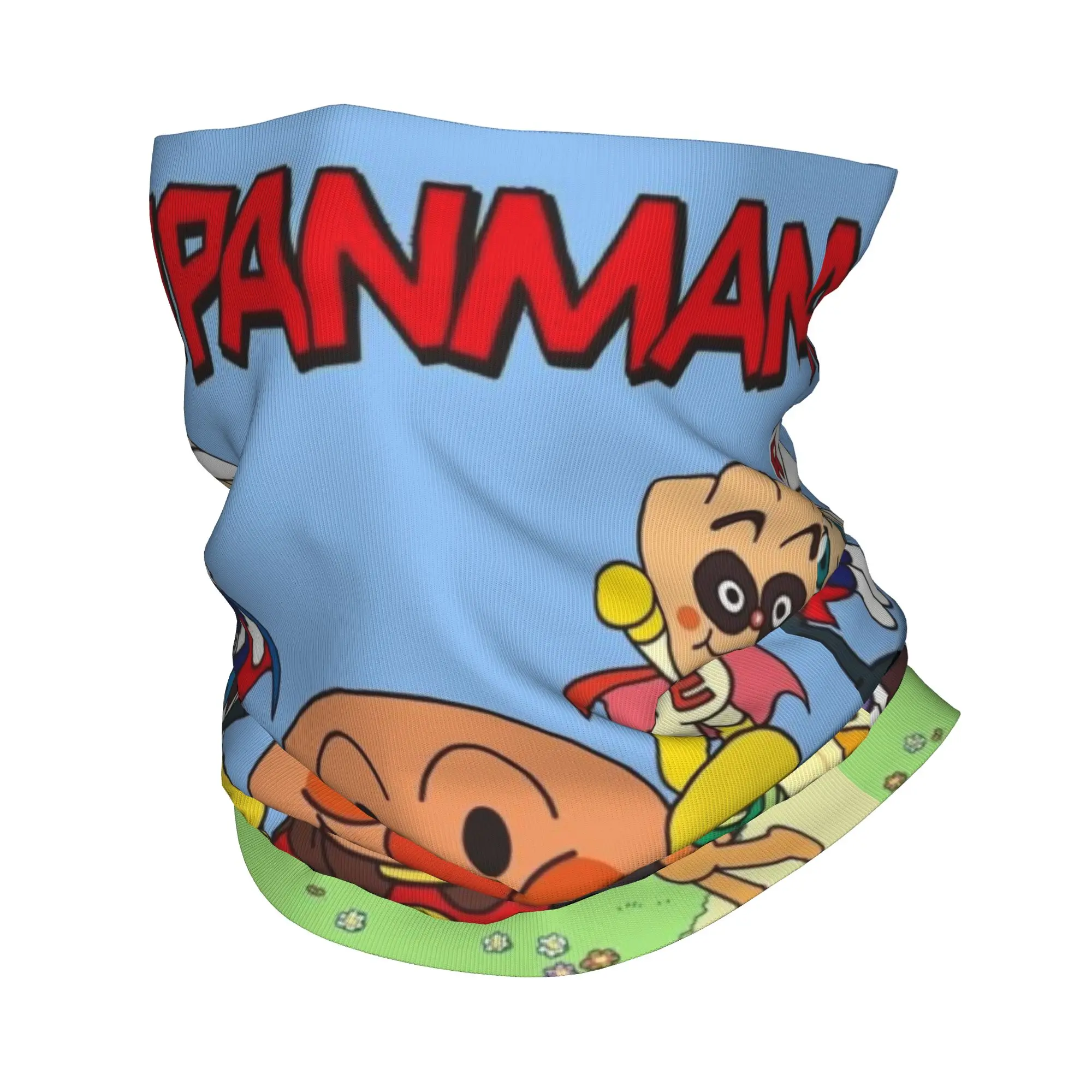 Round Cartoon Characters (8) Bandana  Cover Club Anpanman  Face Mask  Running  UnisexWinter Neckerchief