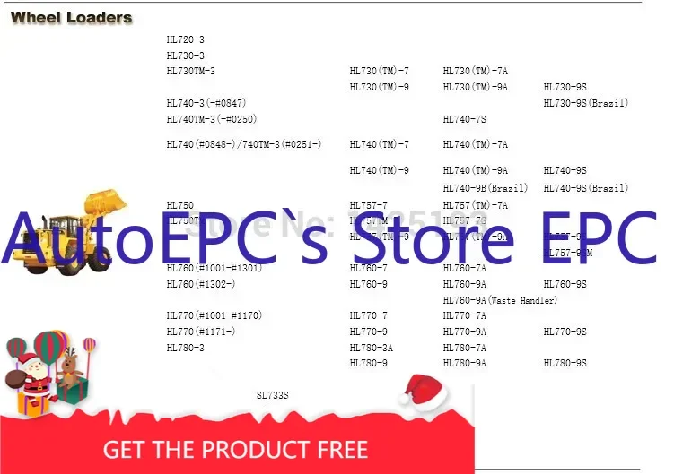 

AutoEPC Construction Equipment - Backhoe\ Skid Steer Loaders\Wheel Loaders\Road Roller Service Manuals for Hyundai