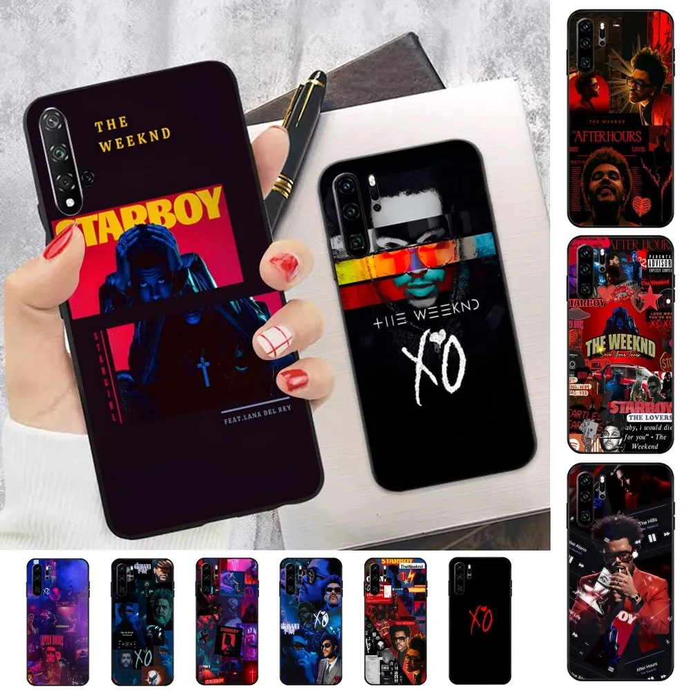 The W-Weeknd X-XO Singer Phone Case For Huawei P 8 9 10 20 30 40 50 Pro Lite Psmart Honor 10 Lite 70 Mate 20lite