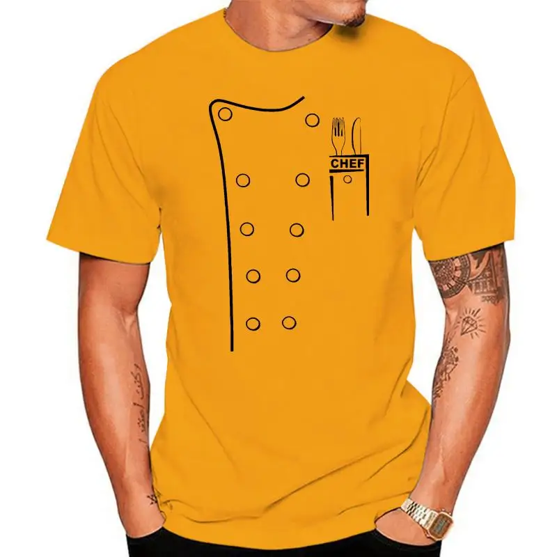 Hot 2022 Summer T Shirt Fashion Cool O-Neck Tops Chef Top Kitchen Food Cooking Top Gift Gordon Ramsay Jamie Oliver T-shirt