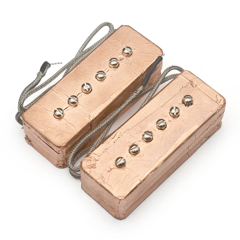 P90 Style Pickup Dual Coil Pickup Noiseless Humbucker 6K/9K Alnico 5 Magnet for Elecgtric Guitar