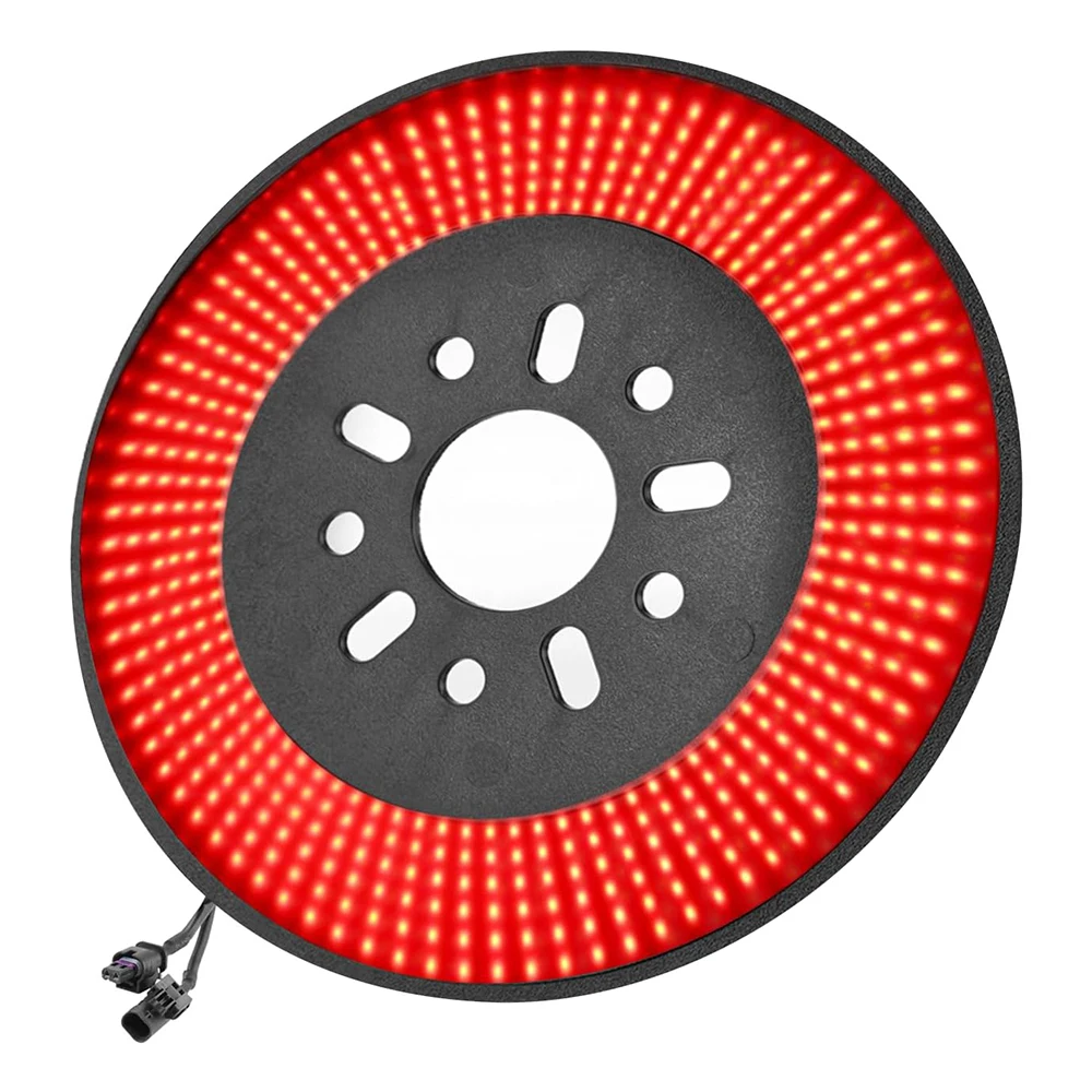 

Светодиодный дополнительный стоп-сигнал на запасном колесе, красный, задний фонарь, совместимый с Jeep Wrangler JL/JLU 2018-2024 годов