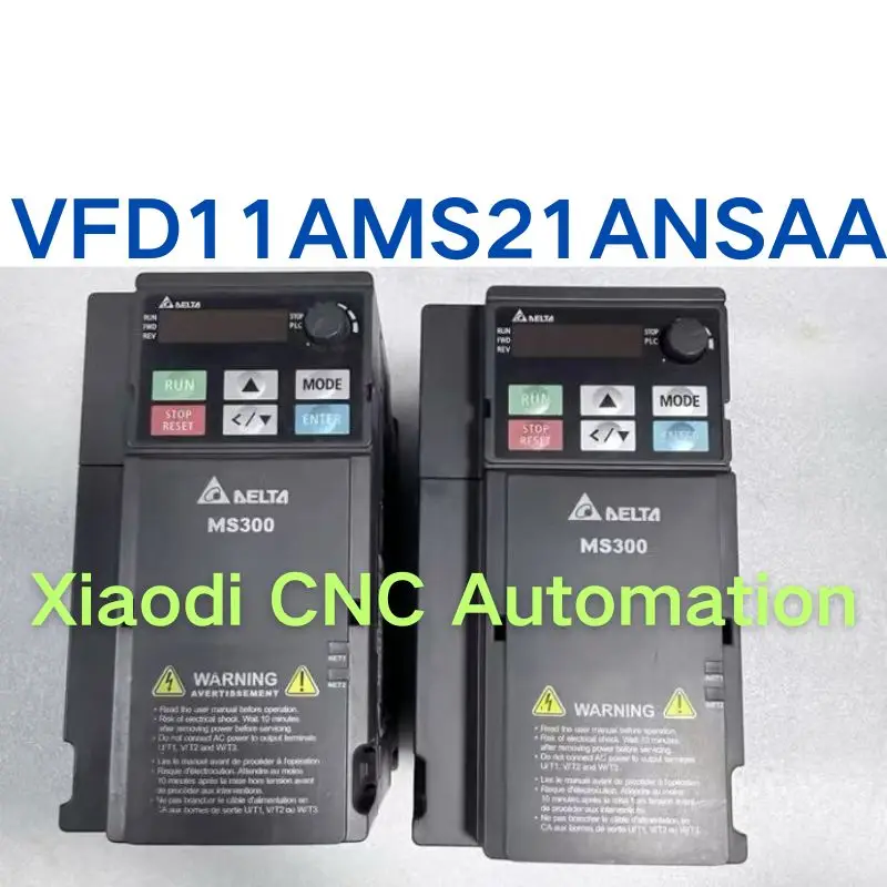 Test OK Second hand VFD11AMS21ANSAA 2.2KW Inverter Fast Shipping
