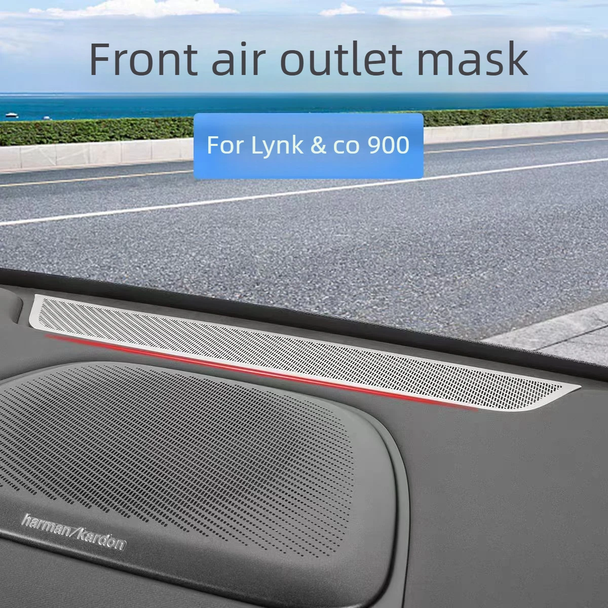 For Lynk&Co 900 2025 central control air outlet mask air conditioning vent protection dust cover modification supplies