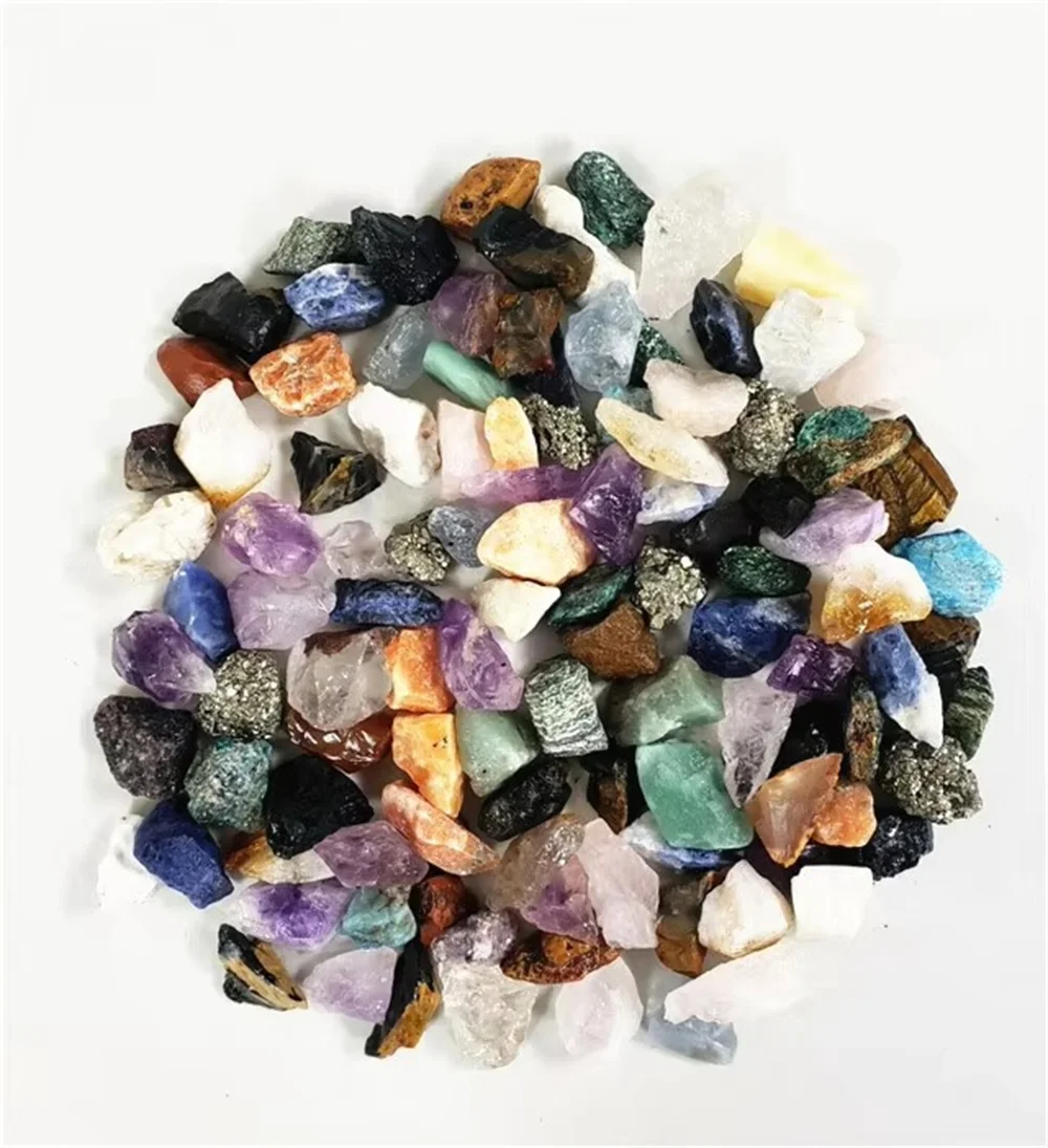 natural stones feng shui raw healing reiki crystals bulk mix rough crystal quartz for sale