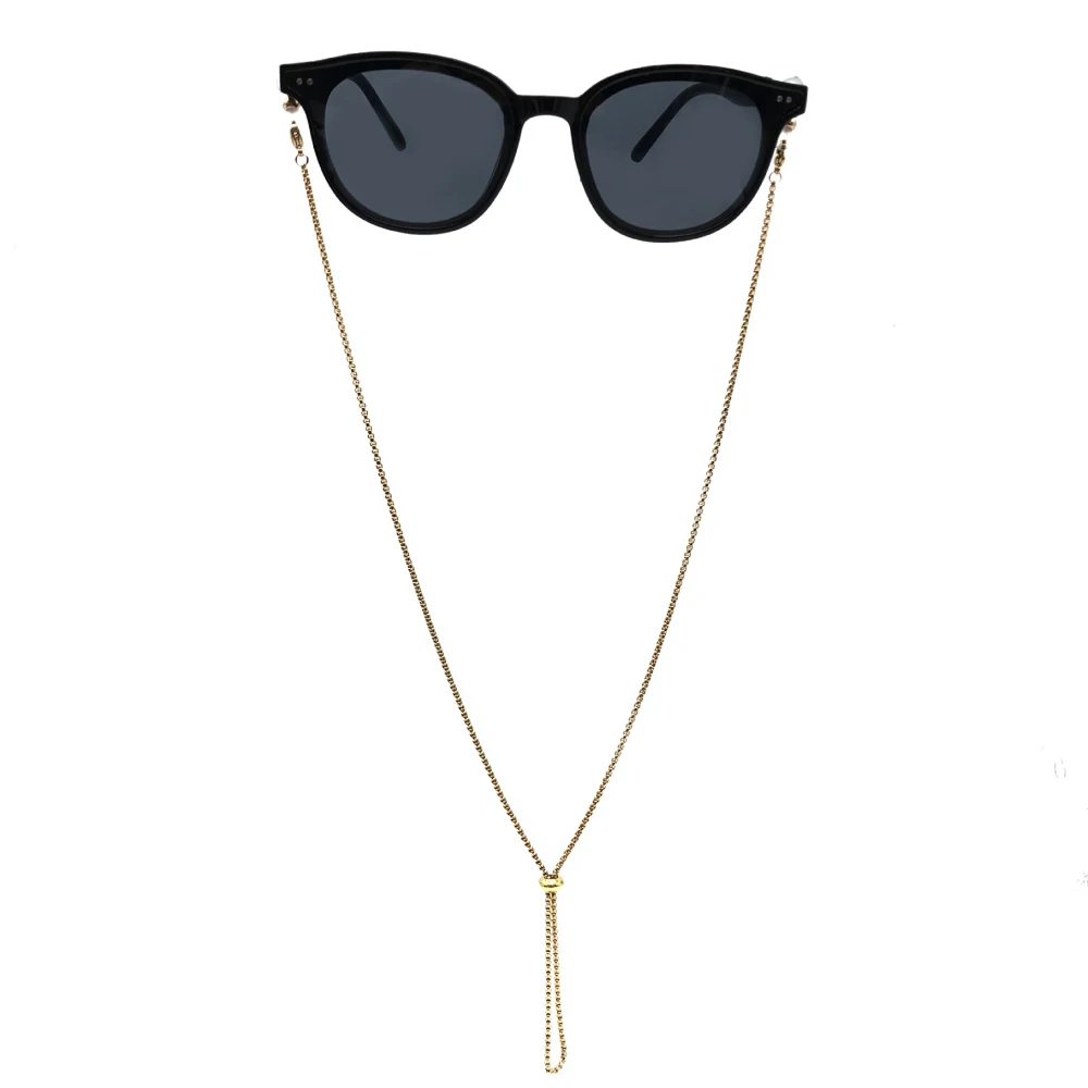 Mask Hanging Rope Adjustable Fashion Necklace Accessories Tools Face Mask Lanyard Women Trendy Ear Hanging Rope Sunglasses Chain