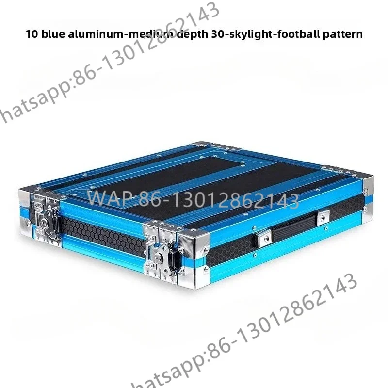 1U Microphone Air Case Receiver Cabinet One To Two Wireless Storage Case Microphone Chassis Aluminum Alloy Mi Case