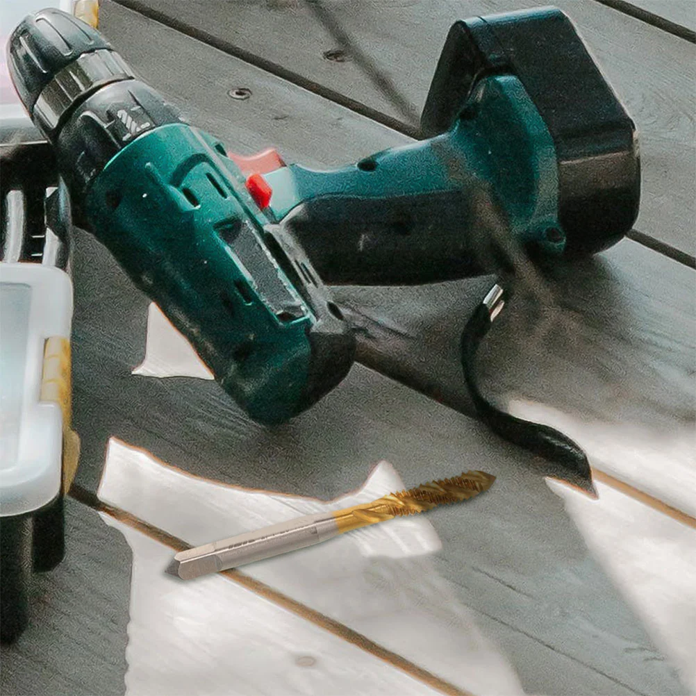 Spiral Thread Tap 1 4-20 High Speed Steel Drill Tap for Efficient Machine Screw Thread Repair Spiral Point Taps