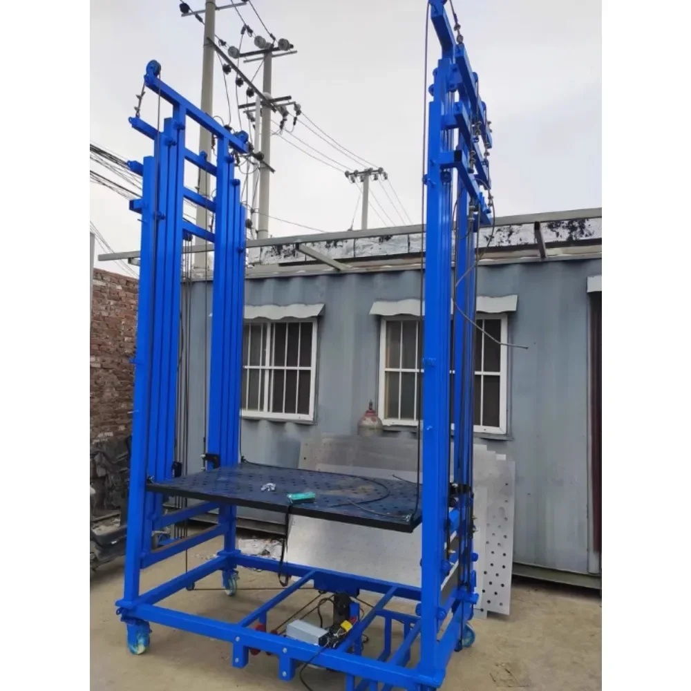 Электрический подъемник для внутреннего и наружного украшения, мобильная складная платформа для скалолазания, строительные летательные работы, строительные леса